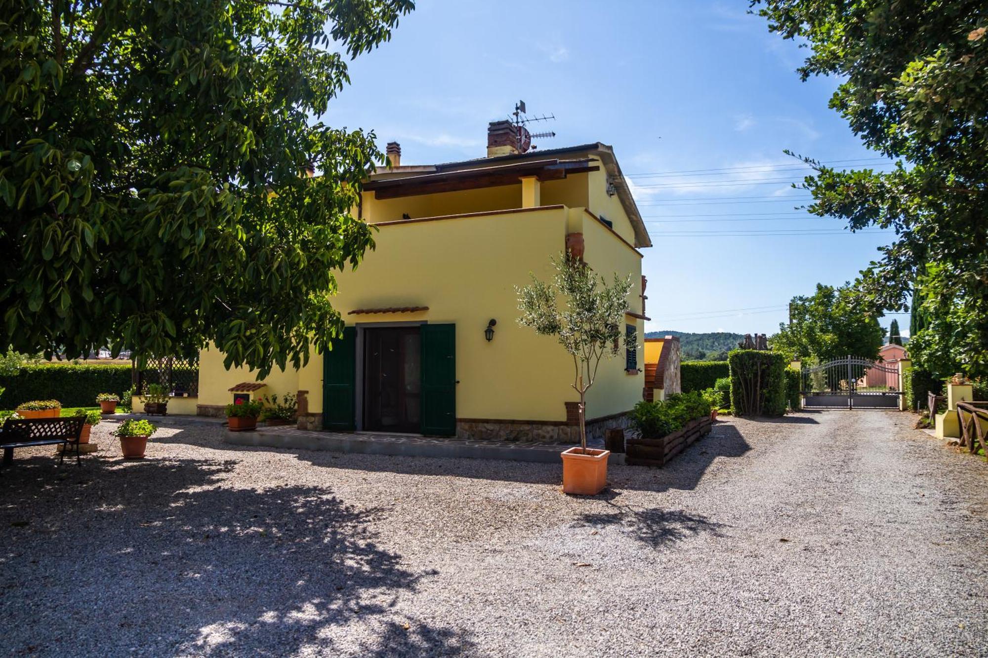 Casale Fattoria Benaris Villa Marsiliana Exteriör bild