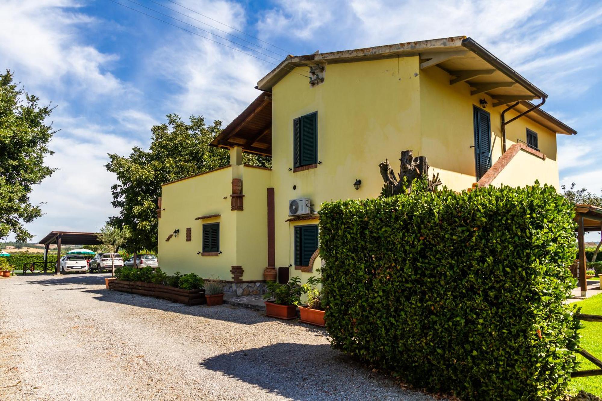 Casale Fattoria Benaris Villa Marsiliana Exteriör bild