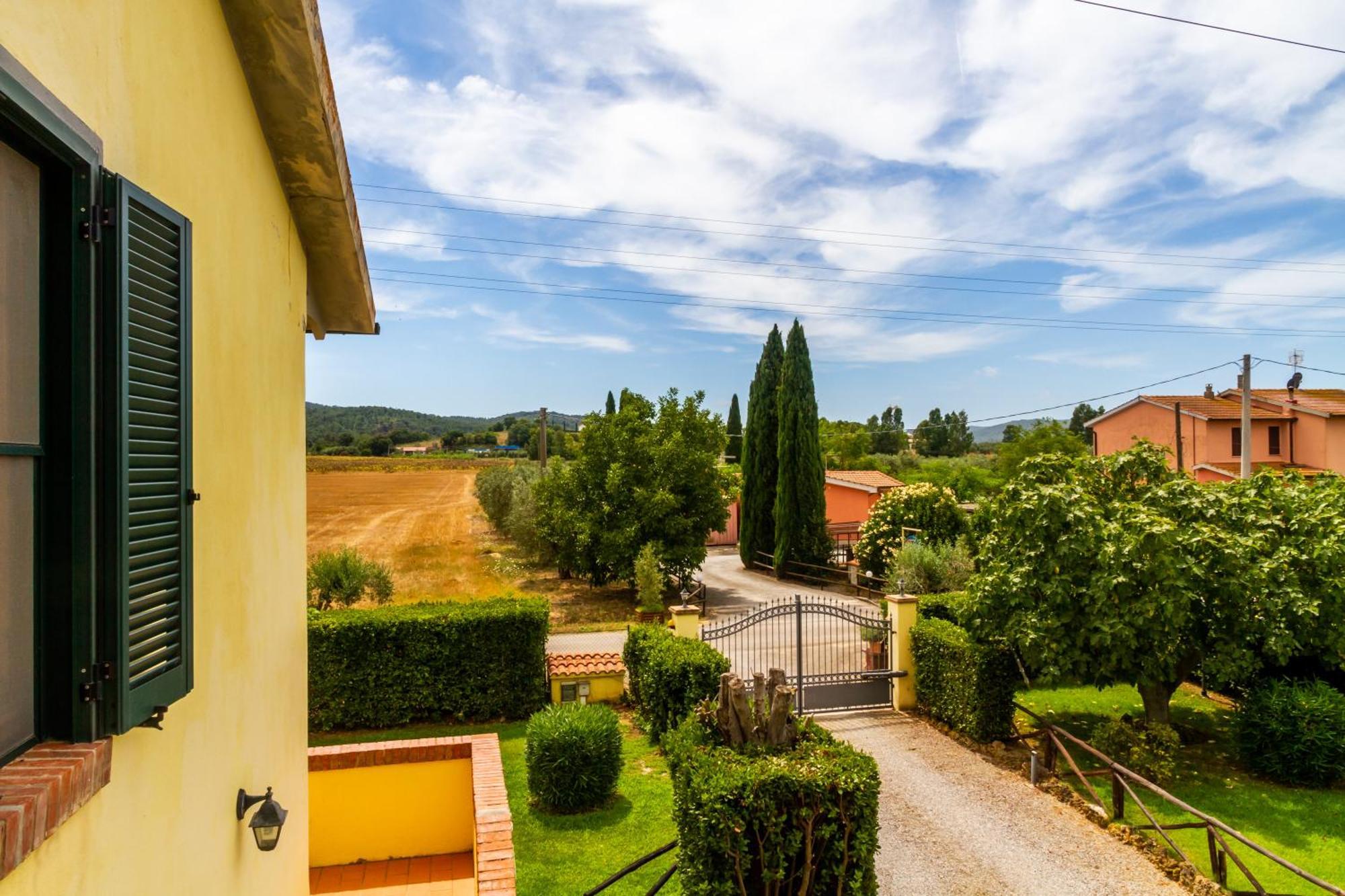 Casale Fattoria Benaris Villa Marsiliana Exteriör bild