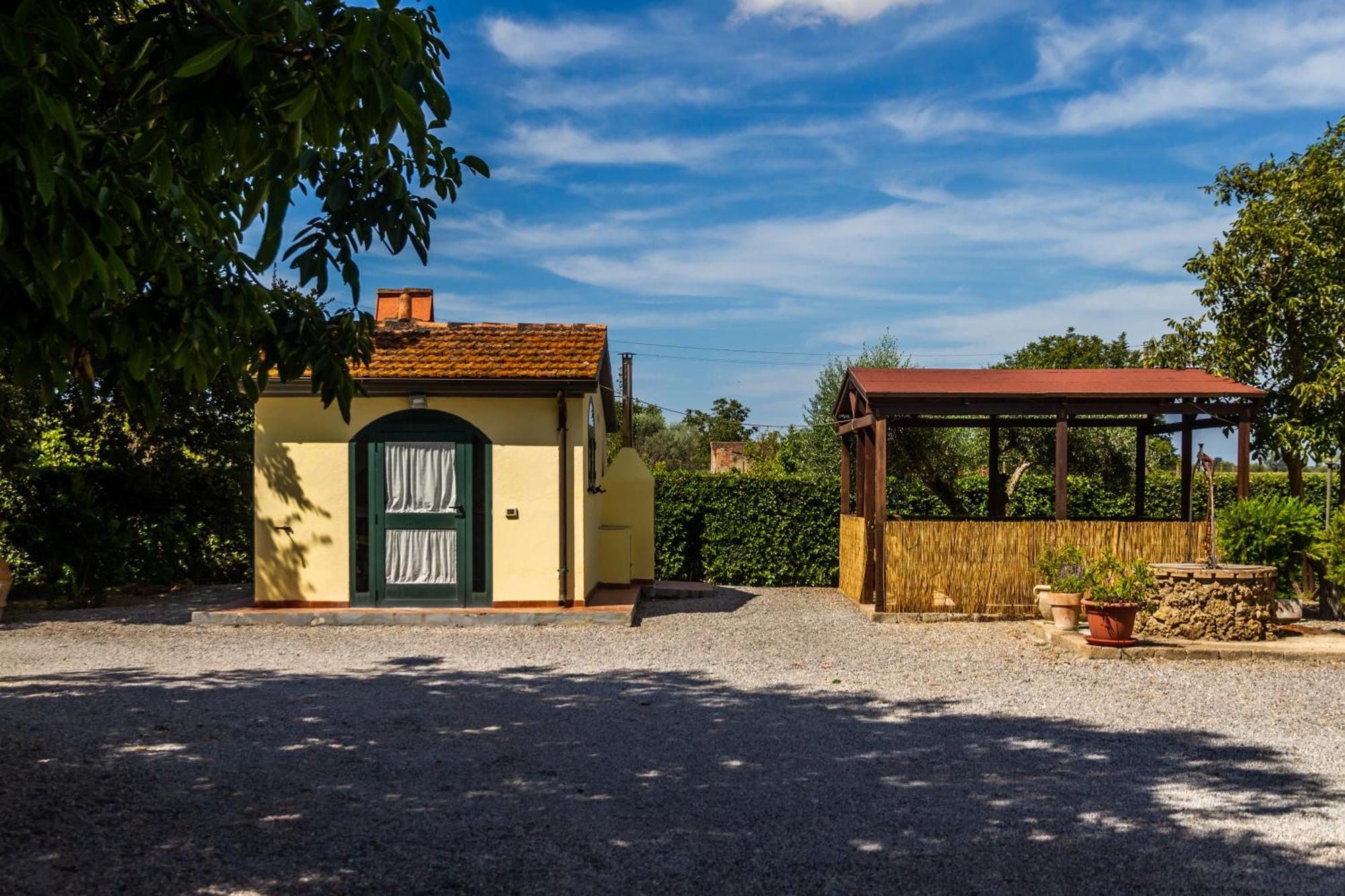 Casale Fattoria Benaris Villa Marsiliana Exteriör bild