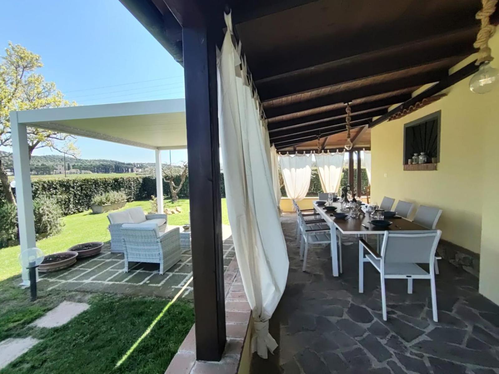 Casale Fattoria Benaris Villa Marsiliana Exteriör bild