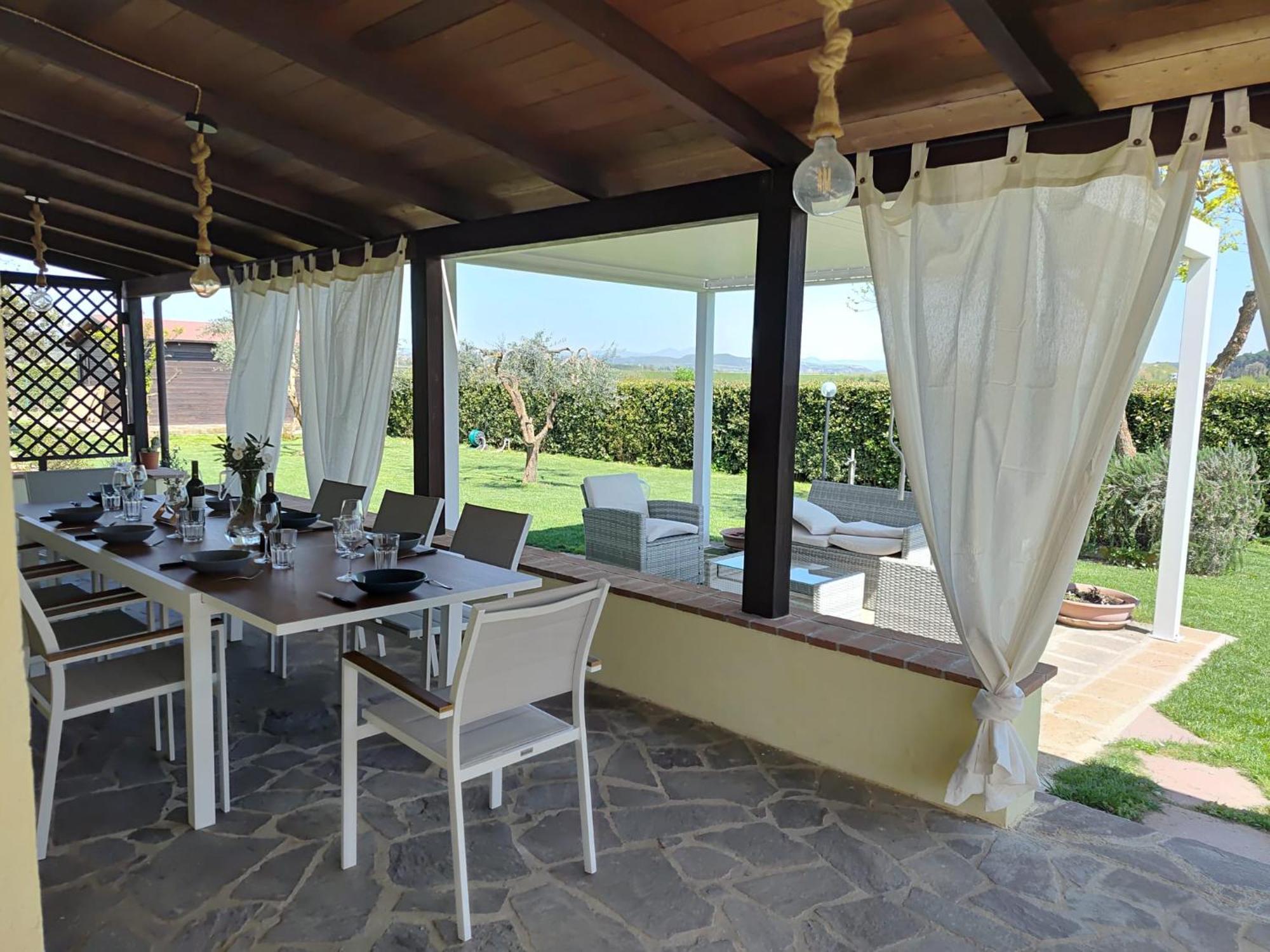 Casale Fattoria Benaris Villa Marsiliana Exteriör bild